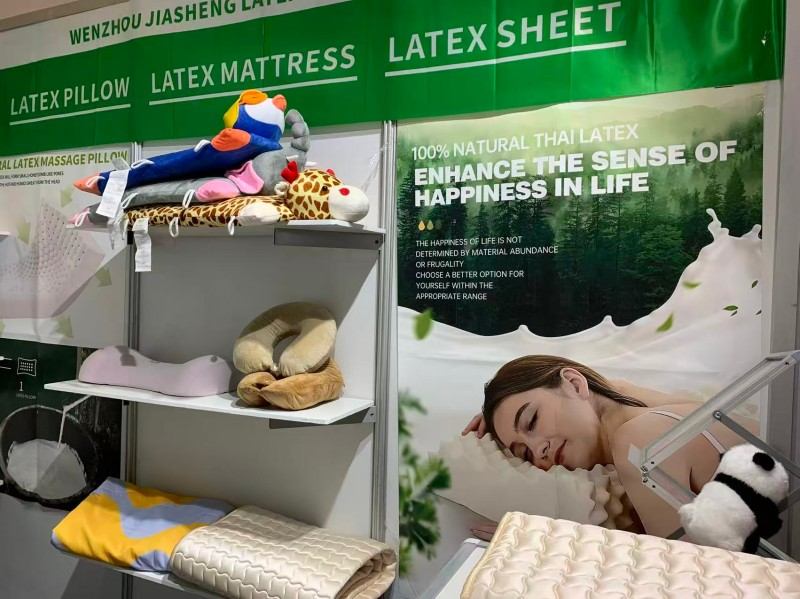 Wenzhou Jiasheng Latex Products Co., Ltd. nahm an der Sleep Expo Middle East 2025 teil