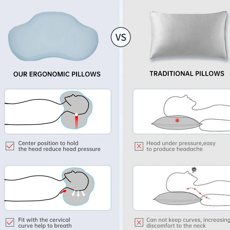 Special Shaped Bread Memory Foam Pillow